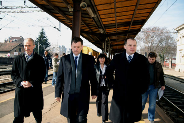 2013. 03. 05. - Ministar obišao radove na Glavnom kolodvoru Zagreb